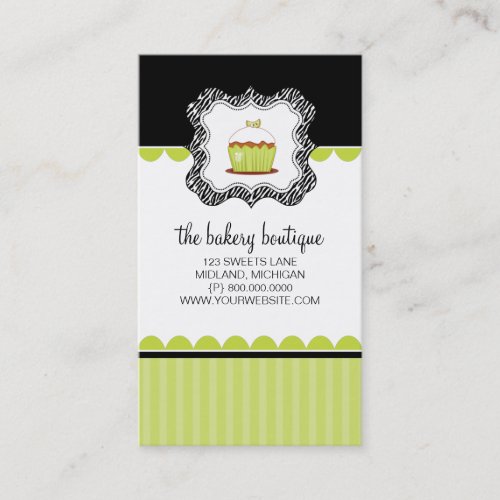 Bakery or Cupcake Shop Business Cards