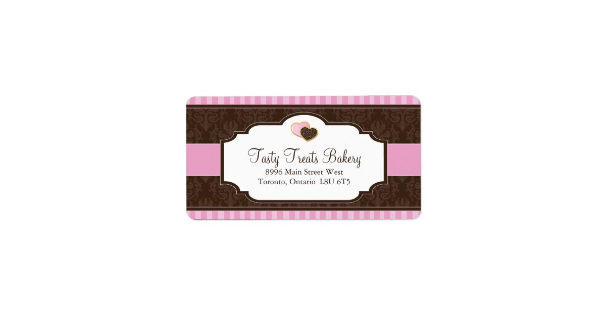 Bakery Packaging Labels Zazzle