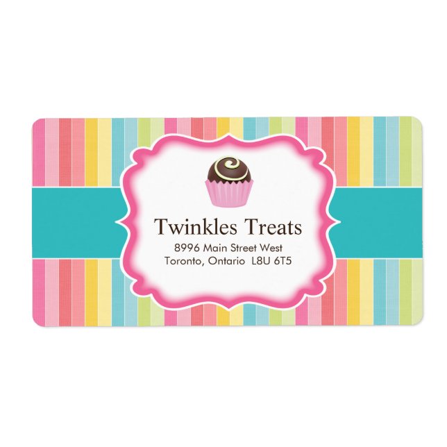 Bakery Packaging Labels (Front)