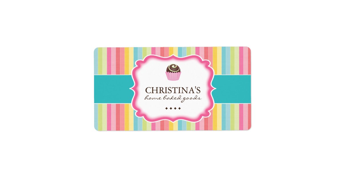 Bakery Packaging Labels Zazzle