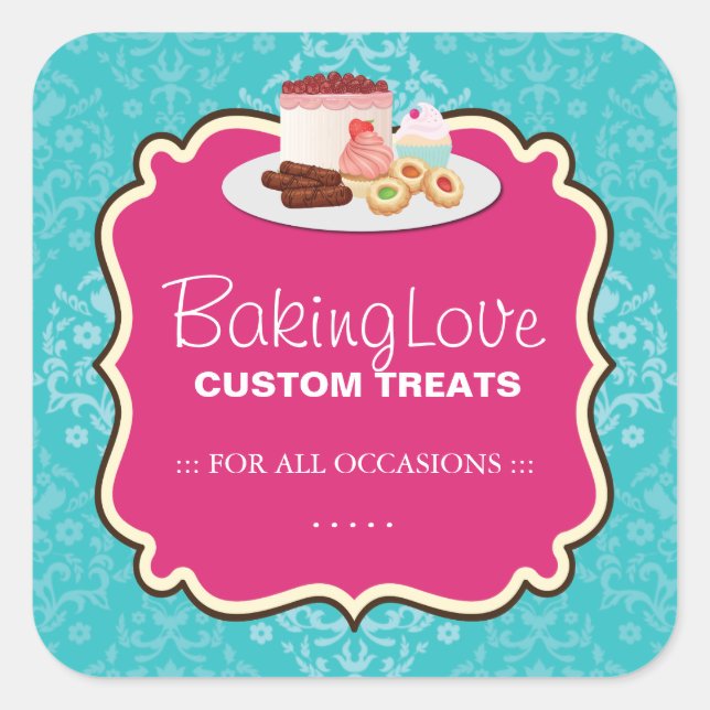 Bakery Packaging Stickers (Front)