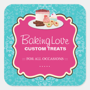 Bakery Packaging Stickers