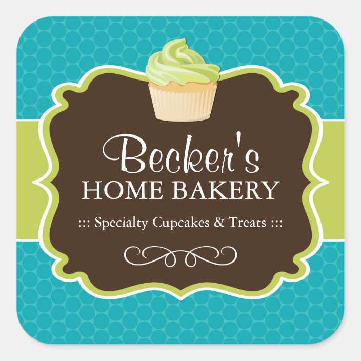 Bakery Packaging Stickers | Zazzle.com