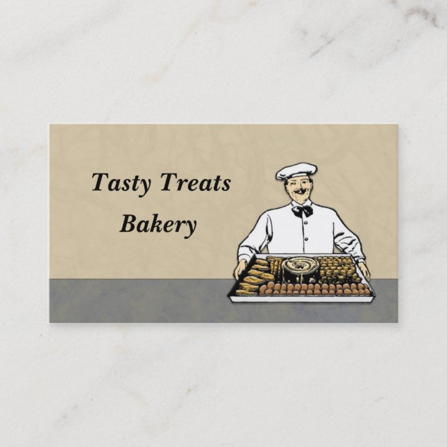 Bakery Pastry Business Card (Front)