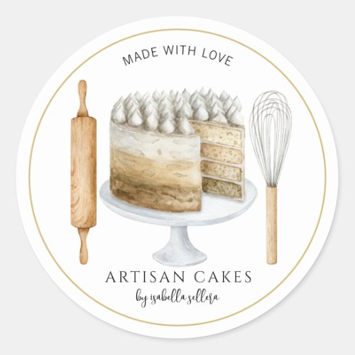 Bakery Pastry Chef Baker Cake Product Labels