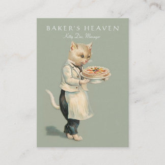 Bakery, Pastry Chef, Baker, Restaurant, Caterer Business Card