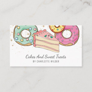 Bakery Pastry Chef Business Card