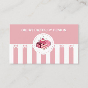 Bakery Pastry Chef Business Card