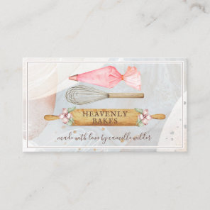 Bakery Pastry Chef Business Card