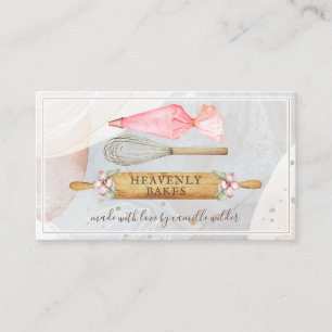 Bakery Pastry Chef Business Card
