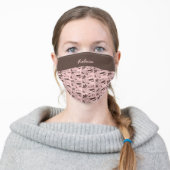 Bakery Pastry Chef Cake Logo Employee Adult Cloth Face Mask (Worn)