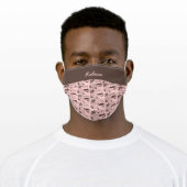 Bakery Pastry Chef Cake Logo Employee Adult Cloth Face Mask (Worn)
