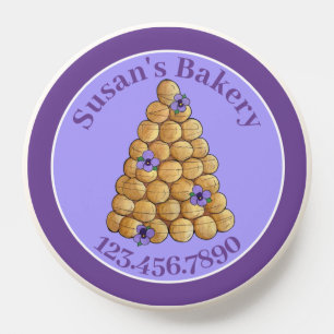 Bakery Pastry Chef Croquembouche Wedding Cake Food PopSocket