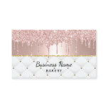 Bakery Pastry Chef Modern Rose Gold Drips #2 Business Card Bakery Pastry Chef Modern Rose Gold Drips #2 Business Card