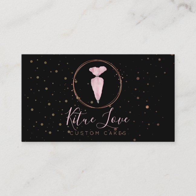 Bakery Pastry Patisserie Cake Maker Business Card