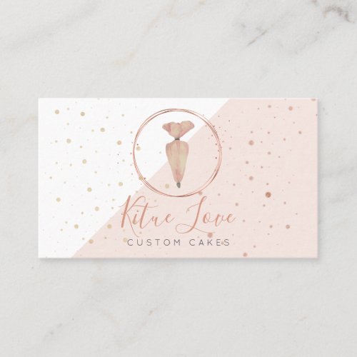 Bakery Pastry Patisserie Unique Business Card
