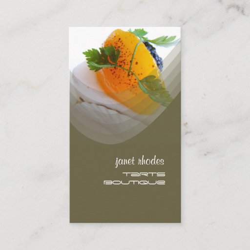 Customizable Bakery, pastry shops business cards template