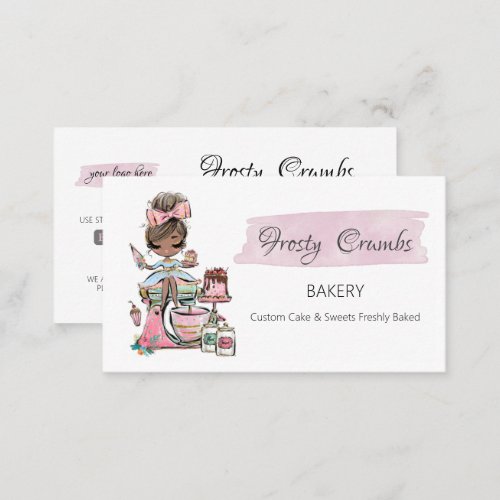 Bakery Pastry Sweets Cupcakes  Business Card