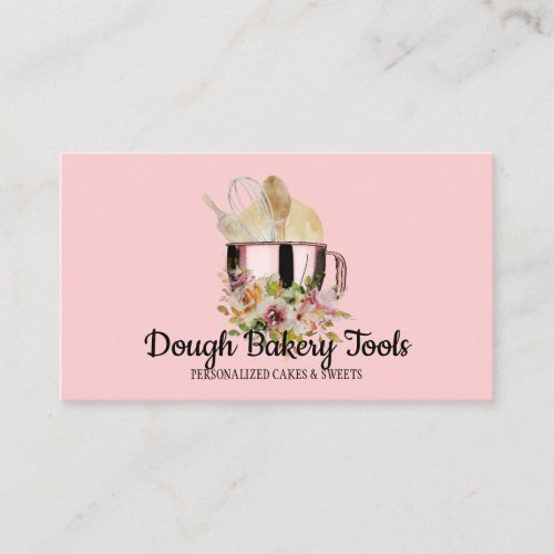 Bakery Patisserie Pastry Cake Dough chef Business Card