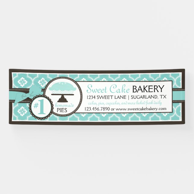 Bakery Pie Small Business Banner (Horizontal)