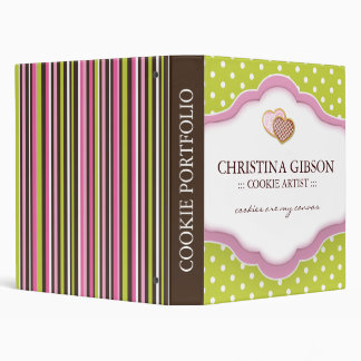 Bakery Portfolio 3 Ring Binder