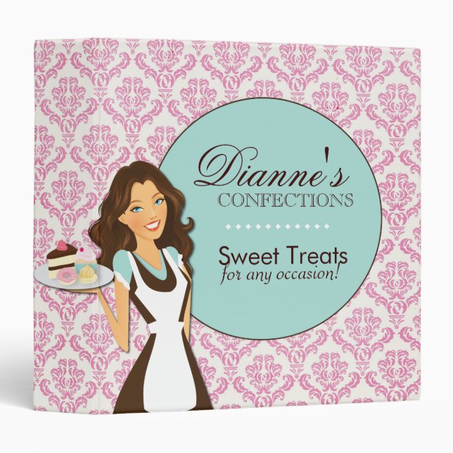 Bakery Portfolio Binder (Front/Spine)