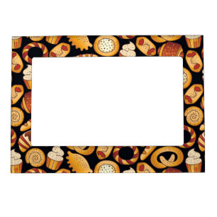 Bakery products magnetic photo frame