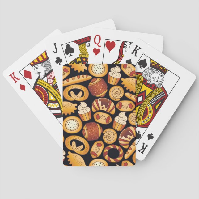 Bakery products poker cards (Back)