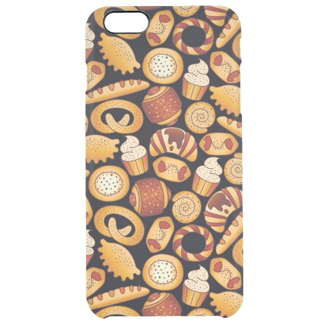 Bakery products uncommon iPhone case (Back)