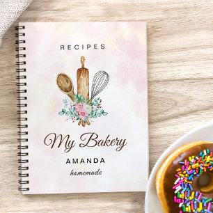 Bakery Recipes Notebook