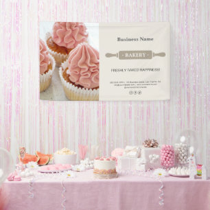 Bakery Rolling Pin Photo Business Banner