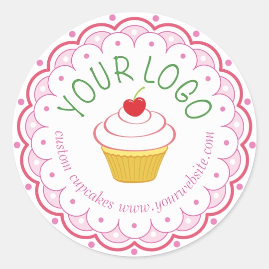 Bakery Round Sticker Seals 1.5" Custom Printed