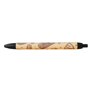 Bakery seamless pattern pen