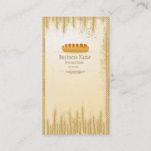 Bakery Shop Business Cards