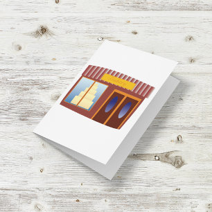 Bakery Shop Front Cake Store Card