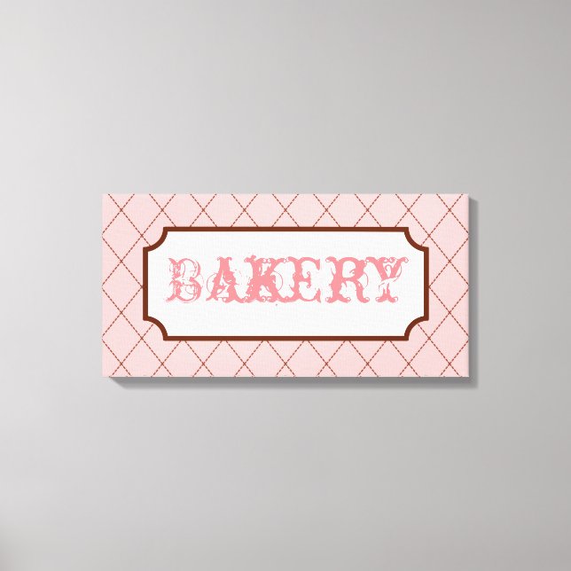 Bakery Sign Wall Art (Front)
