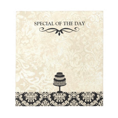 Bakery Special of the Day Tear_Away Page Notepad