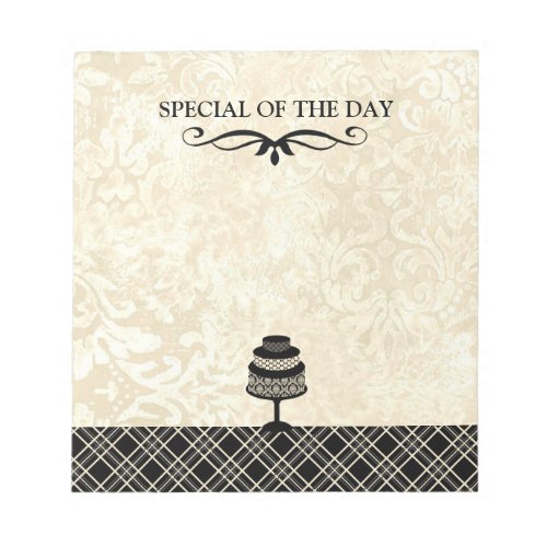 Bakery Special of the Day Tear_Away Page Notepad