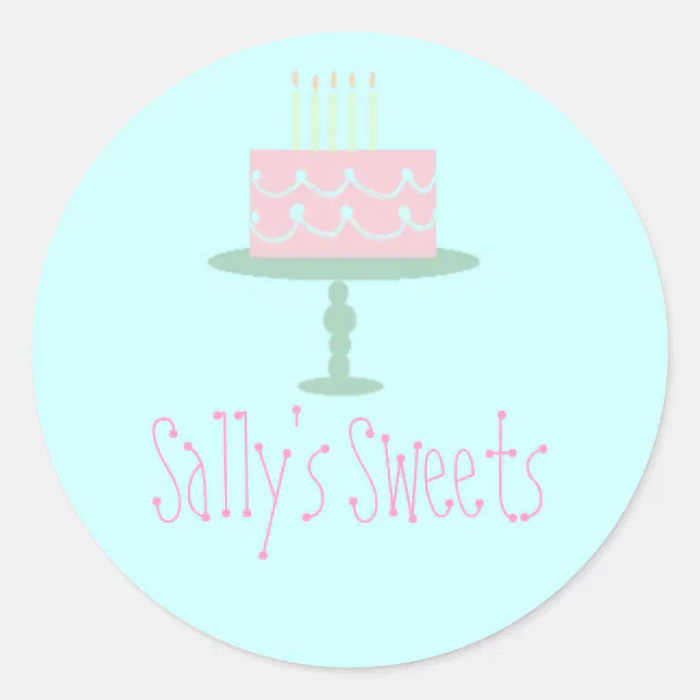 Bakery Stickers Zazzle
