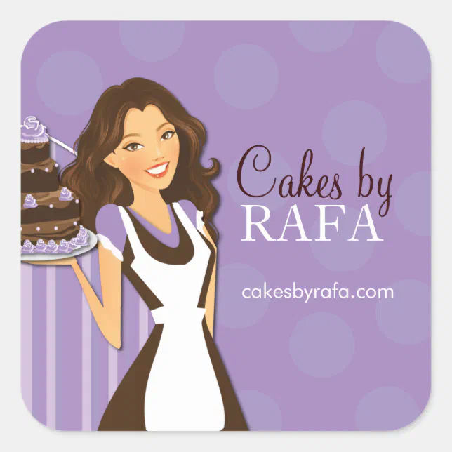 Bakery Stickers Zazzle