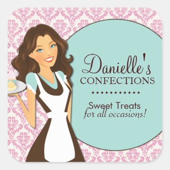 Bakery Stickers by colourfuldesigns at Zazzle