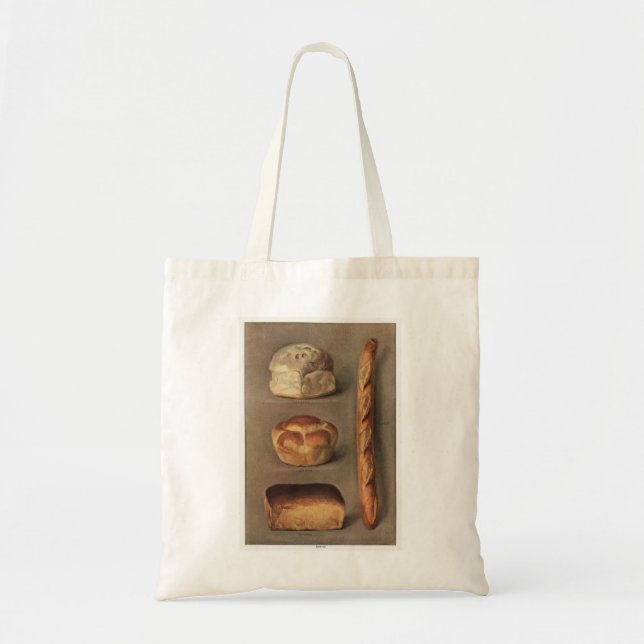 Bakery Store Baked Bread Loaves Tote Bag (Front)