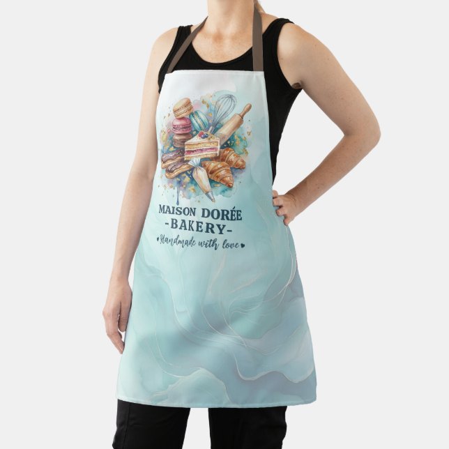 Bakery Store Pastry Chef Dessert Sweets Cake Baker Apron (Insitu)