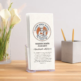 Bakery Store Pastry Chef Dessert Sweets Cake Baker Brochure