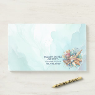Bakery Store Pastry Chef Dessert Sweets Cake Baker Post-it Notes
