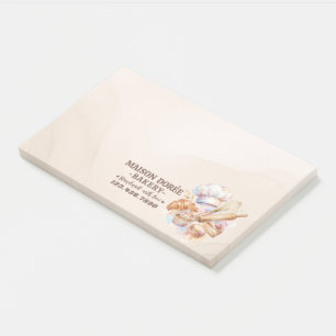 Bakery Store Pastry Chef Dessert Sweets Cake Baker Post-it Notes