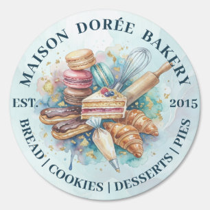 Bakery Store Pastry Chef Dessert Sweets Cake Baker Sign