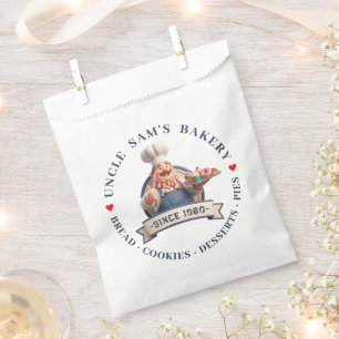 Bakery Store Pastry Chef Desserts Sweets Cake Shop Favor Bag