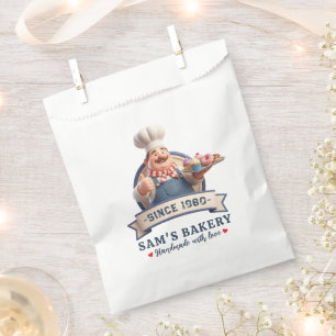 Bakery Store Pastry Chef Desserts Sweets Cake Shop Favor Bag