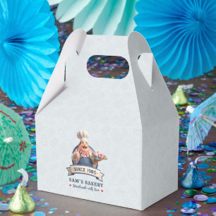 Bakery Store Pastry Chef Desserts Sweets Cake Shop Favor Boxes